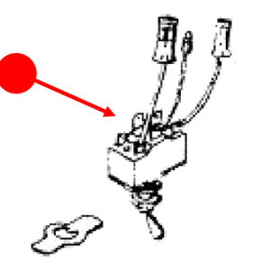 Emergency switch with plate