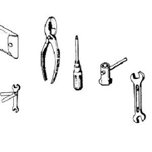 Tool kit assembly for the Ace 100