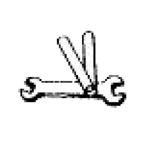 9mm x 5mm ignition wrench with .012 / .0135 thickness gage