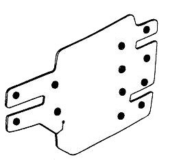 Mud apron Model 92B 92B+ (RED)