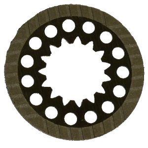 Hodaka fiber clutch plate Model 92 92B 92B+ 93 94 95 96 97 98 99 01 02 03