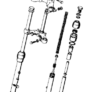 Front fork assembly (2/24)