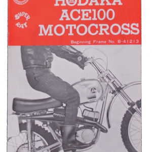 Original stock Hodaka owners handbook Model 93 (5 x 7")