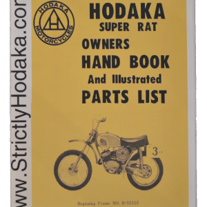 Reproduction Model 93 Owners Manual & Parts List (8 1/2 x 11)
