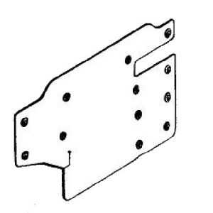 Model 93 Super Rat mud apron (Red)