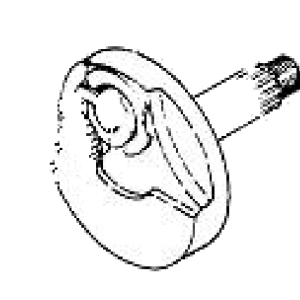 Crank shaft (clutch side)