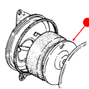 Air cleaner element cover