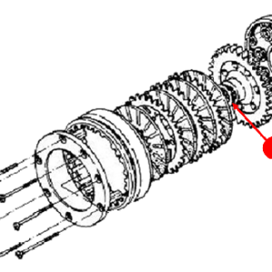 Clutch thrust washer