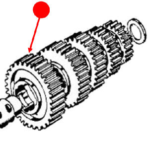 Counter 1st gear 31 t