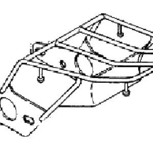 Rear carrier rack for the models 94 and 94a Wombats
