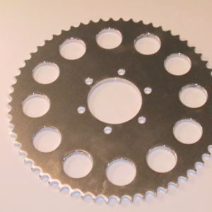 58 tooth .428 / 58 tooth aluminum rear sprocket - model 94, 95, 96, 97, 98, 99, 01, 02, 03