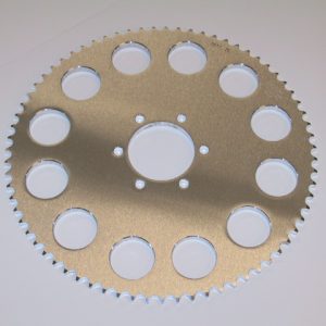 64 tooth .428 / 64 tooth aluminum rear sprocket - model 94, 95, 96, 97, 98, 99, 01, 02 and the model 03