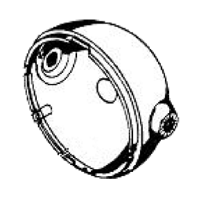 Headlight shell - black / Model 94 99 02 03 70