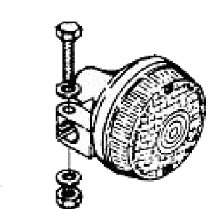 Turn signal light assembly