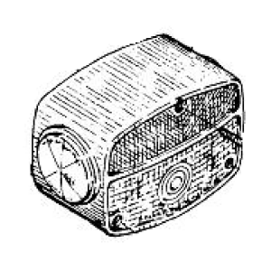 Tail light lens model 94A 99 02 03 61 70