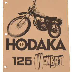 Original stock Hodaka illustrated parts schematics for the Model 94 (7 x 10")