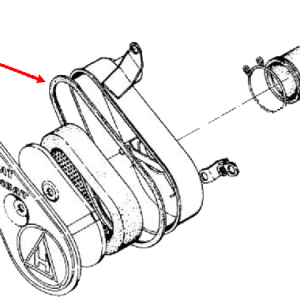 Air cleaner cover rubber gasket Model 95 Combat Wombat