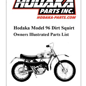 Model 96 Dirt Squirt parts schematics