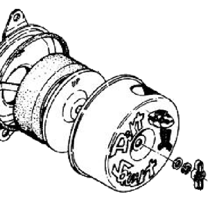 Air cleaner assembly Model 96 Dirt Squirt