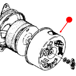 Air cleaner cover - Dirt Squirt Model 96 and 01