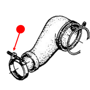 Air cleaner joint clamp