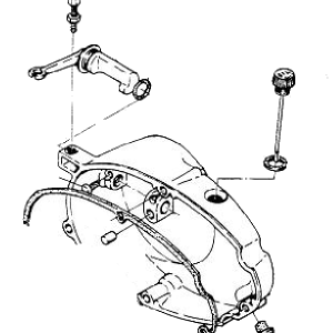 Clutch side cover assembly