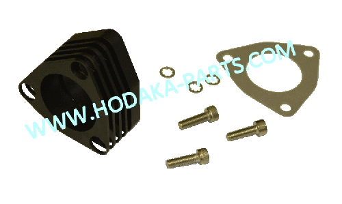 Heat dissipating exhaust flange Model 95 97 03