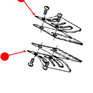 Reed stopper set of two