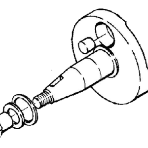 Rotor nut (m10)