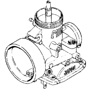 Model 97 Super Combat Wombat mixing chamber body