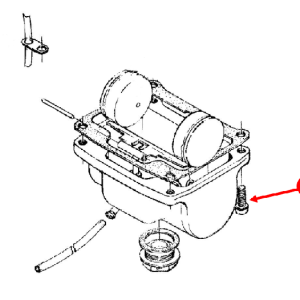 Screw with spring washer