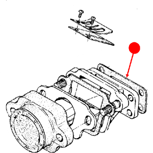 Model 97 98 99 01 02 03 inlet manifold gasket