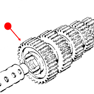 Counter 1st gear 29t