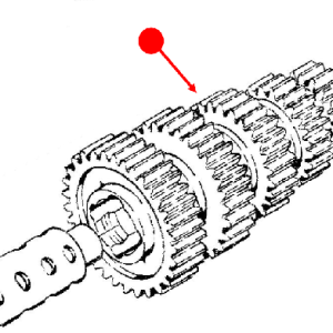 Counter 3rd gear 24t