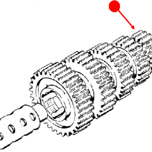 Counter 5th gear 21t