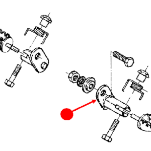 Foot rest stay (right)