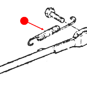Kick stand spring for the Model 99 Road Toad