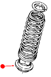 Spring guide (bottom)