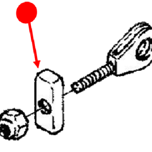 Chain adjuster lock plate