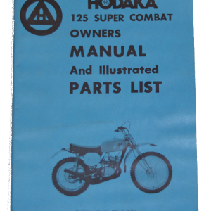 Original stock Hodaka owners handbook and illustrated parts list Model 97 (7 x 10")