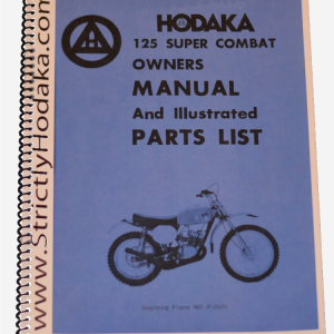 Reproduction Model 97 Owners Manual & Parts List (8 1/2 x 11)