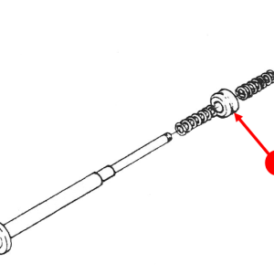 Control shaft ball receiver