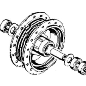 Rear drum Model 01 02