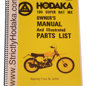 Reproduction Model 98 Owners Manual & Parts List (8 1/2 x 11)