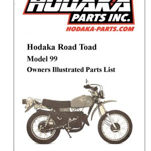 Model 99 Road Toad parts schematics