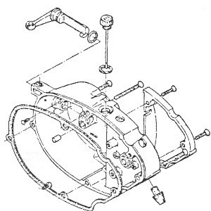 Clutch side cover assembly