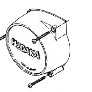 Magneto cover (black) Models 99