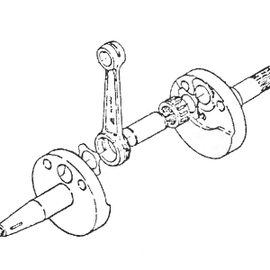 Crank shaft assembly for the Model 99