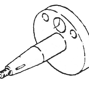 Crank shaft (magneto side)