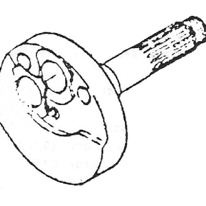 Crank shaft (clutch side)